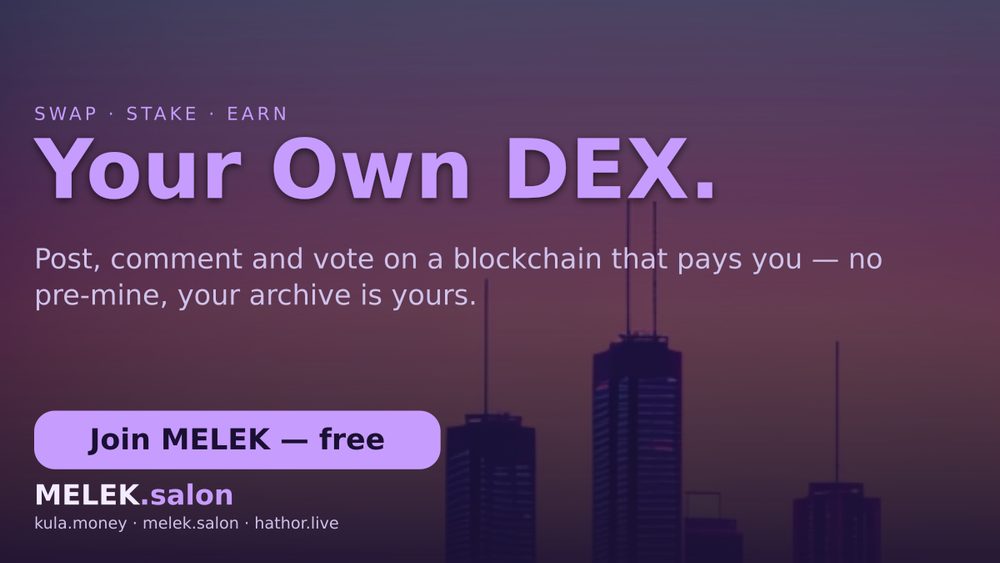 Your Own DEX.
