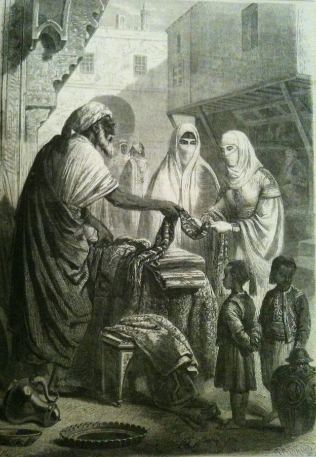 Vendeur africain à Mogador — original