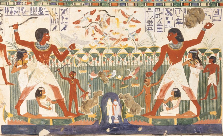 Nakht fishing and fowling — original