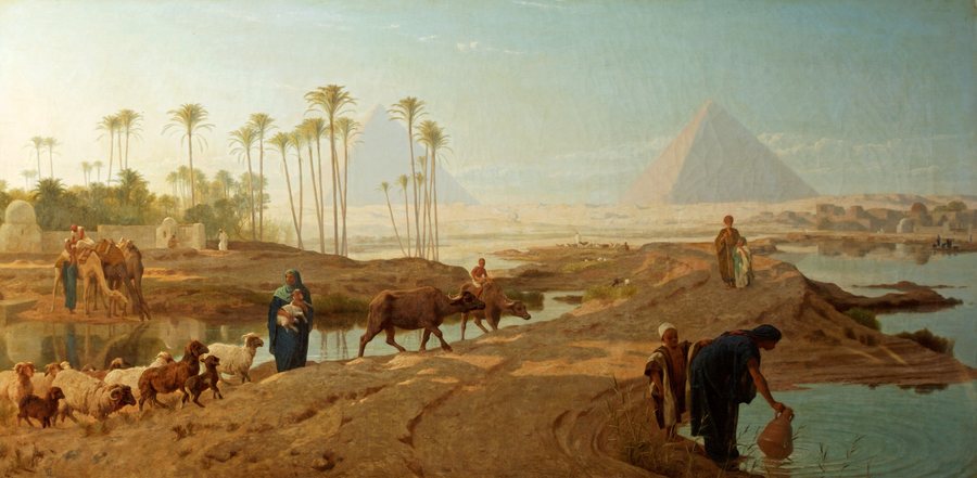 Subsiding the Nile — original
