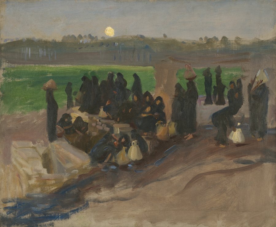 Water Carriers on the Nile — original