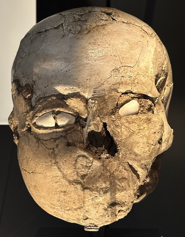 The plastered skull of Jericho — several possible faces — original