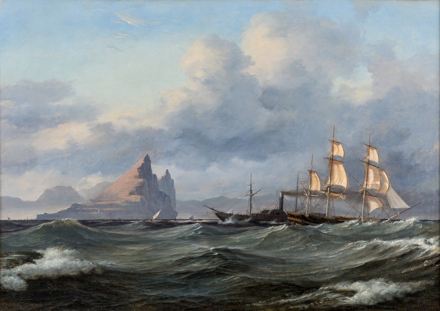 In the Strait of Gibraltar — original