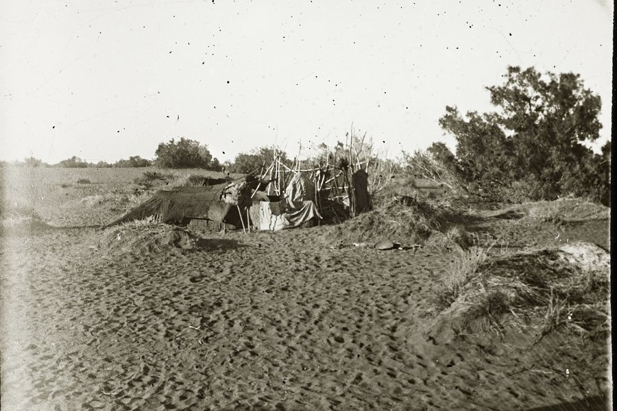 Tents of the Azdjer Tuareg (Foureau mission, 1894) — original
