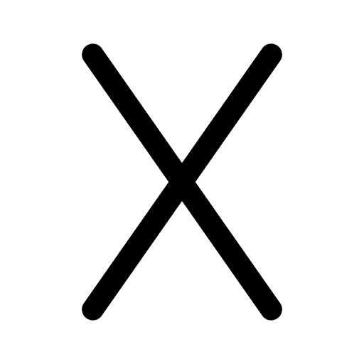 Phrygian y, X-shaped variant