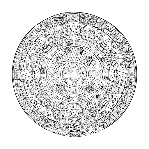 Aztec Sun Stone