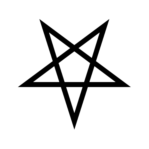 Inverted pentagram