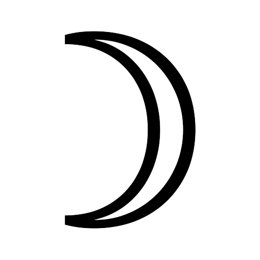 Moon (planetary glyph)