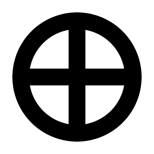 Sun cross (wheel cross)