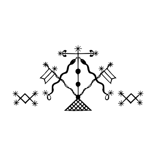 Vèvè of Damballa
